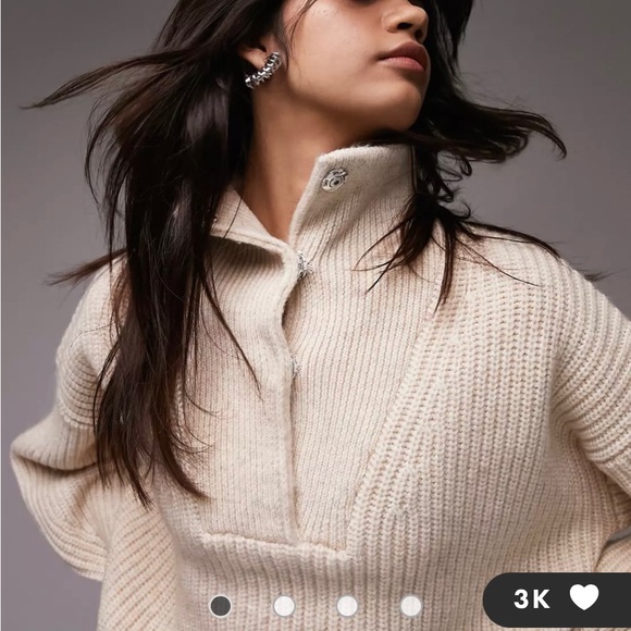 NWT Topshop Knit Sweater xs W - Picture 5 of 5